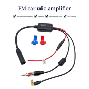 Amplificateur de signal d'antenne AM FM pour voiture, adaptateur AM FM, antenne <span class=keywords><strong>DAB</strong></span> pour voiture, amplificateur de signal aérien - Product Image 5