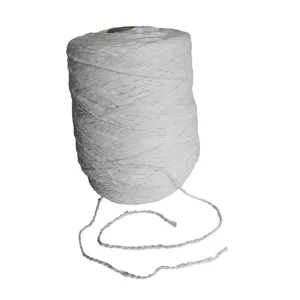Fabricant de fil professionnel vente en gros extrémité ouverte 3s 2ply vadrouille fil de coton torsadé sol propre fil de tissu pour vadrouille