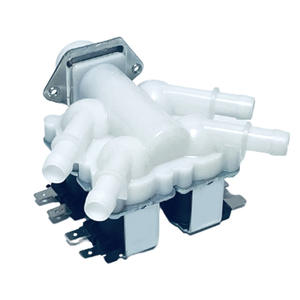 Válvula solenoide Richain Renqi de 4 vías, 1 entrada y 3 salidas, eléctrica, de plástico, para control de flujo de agua, para piezas de cafeteras. - Product Image 2