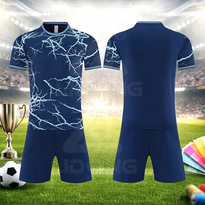 Camiseta de Fútbol Personalizada para Niños, 100% Poliéster, Económica, de Secado Rápido y Transpirable, Conjuntos de Camisetas de Fútbol para Niños - Product Image 3