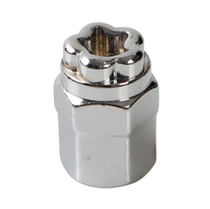 Nouveau cône rayon tige siège acier titane Zinc Dacromet Chrome noir argent <span class=keywords><strong>Mercedes</strong></span> jeu de clés de verrouillage de roue avec écrou de boulon de roue - Product Image 1