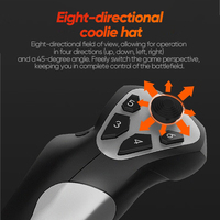 Manette de vol ergonomique USB PXN PXN-F16 pour simulateur de vol, contrôleur de jeu d'aviation pour PC Windows