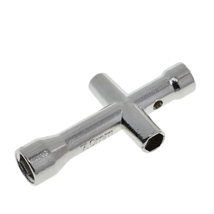 E3D V6 ugello Mini chiave M2 M2.5 M3 M4 dado a vite esagonale croce 7mm chiave presa manicotto manutenzione modello auto strumento ruota - Product Image 1