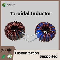 Bobine d'inductance à noyau toroïdal en ferrite haute fréquence, courant élevé, faible DCR, 1W-5000W, pour convertisseur DC-DC et chargeur EV