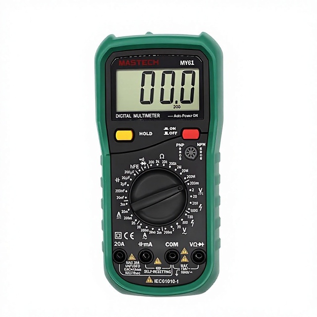 MASTECH Huayi MY61 Digital Multimeter (0.5%+5) Accuracy Universal High-precision Electrician Digital Display 0-40C Operating