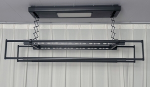 Tendedero Eléctrico Inteligente para Ropa, Diseño Simple con Iluminación, Tijera Única, Cable de Acero de 0.2 mm, Capacidad de Carga de 35 kg - Product Image 6