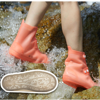 Couvre-chaussures en PVC étanches pour femmes, 2020, accessoire tendance, vente en gros, fournisseur d'usine