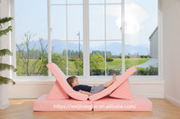 Canapé modulaire pour enfants avec tissu doux - Design moderne pour salon et chambre