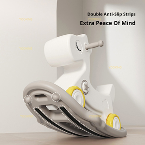 선호하는 어린이 실내 흔들 말 <span class=keywords><strong>3</strong></span>-in-1 어린이를위한 혁신적인 디자인 흔들 의자 말 - Product Image 4