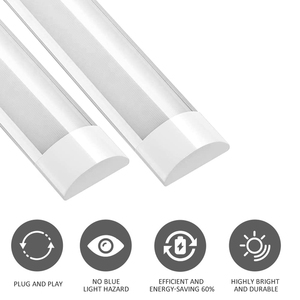 Vertak Nouveau design Vente en gros de lampes à LED haute luminosité Led Batten Light Led Purification Fixture Lattes - Product Image 2