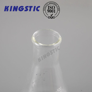 प्रयोगशाला बड़ा lenmeyer फ्लास्क ग्लास erlenmeyer फ्लास्क 1000ml ग्लास शंक्वाकार बीकर - Product Image 6