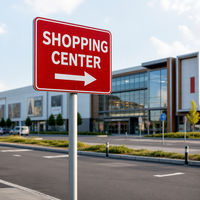 Panneaux de signalisation routière en aluminium durables, résistants aux intempéries, réfléchissants, formes personnalisées pour utilisation sur autoroute