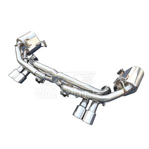 Sistema de escape Catback Valvetronic electrónico de acero inoxidable de alto rendimiento con cuatro puntas para <span class=keywords><strong>Porsche</strong></span> <span class=keywords><strong>911</strong></span> 997.2 3.8L <span class=keywords><strong>2008</strong></span> a 2011 - Product Image 4