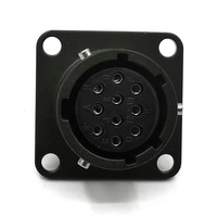 Connecteur automobile haute tension de type DIN Mil-DTL-26482, raccord à baïonnette MS3116, prise vert militaire