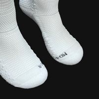 Kaos Kaki Basket Elite Setinggi Lutut Kelas Profesional Terlaris - Kaos Kaki Tanpa Jahitan dari Nilon dengan Bantalan Tebal, Penyerap Guncangan, dan Penyerap Keringat.