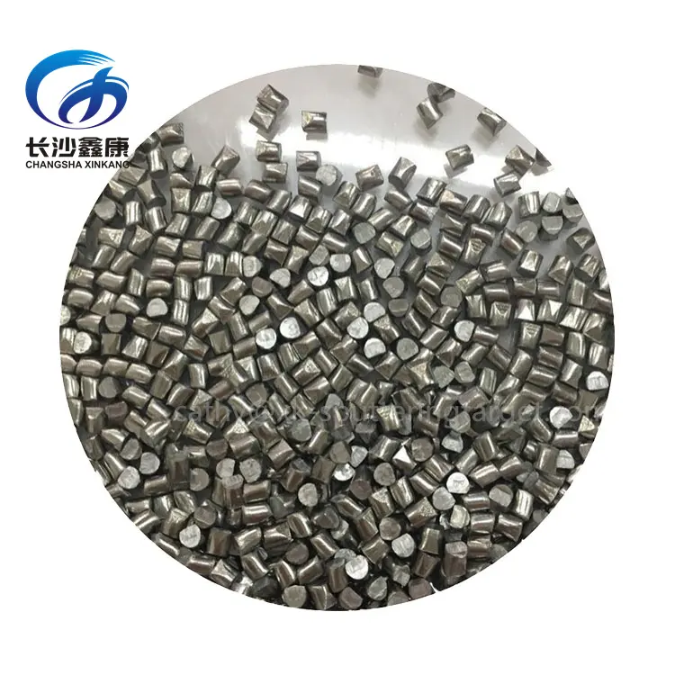 Großhandels preis Zink pellets 99,99% Beschichtung Metall materialien Zink granulat Pellets 3x3mm Größe