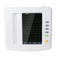 Alat Rumah Sakit CONTEC ECG1212G Portabel 12 Kanal 3 6 12 Lead Elektrokardiogram Mesin EKG