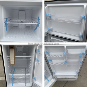 USA Mexico 110V 60hz Black <b>Refrigerator</b> 380L 2 Door Fridge for Home/Dorm/Office up Freezer Down Fresh Fashion Model Rapid Freeze - Product Image 2