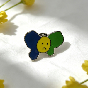Broches en émail à thème nature, plantes et insectes, badges métalliques de dessin animé mignons, décorations quotidiennes pour vêtements et sacs à dos, vente en gros - Product Image 3