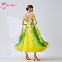Robe de bal de compétition de danse de salon Yundance B-19567, nouvelle norme nationale, en vente