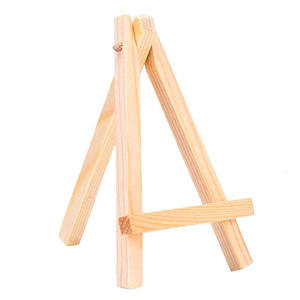 Mini <span class=keywords><strong>chevalet</strong></span> en <span class=keywords><strong>bois</strong></span> d'affichage d'art de peinture de bureau pour des peintures de photos et l'affichage de carte postale - Product Image 3
