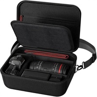 Étui rigide pour appareil photo numérique Rebel T7 - Noir |   Sac rembourré souple avec 1 bandoulière et 3 séparateurs réglables – Direct Usine