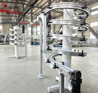 Maxsen fabrique des convoyeurs spirales flexibles pour les lignes de production de boissons et de bouteilles