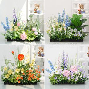 Jardinière de fleurs artificielles Greenway 100-200cm pour décoration intérieure, aménagement de fenêtre, ornement de villa - Product Image 5