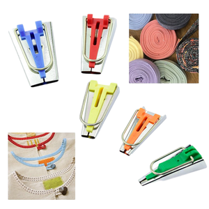 DIY <strong>Sewing</strong> Bias Tape Tools Fabric Bias Tape Maker Folder <strong>Kit</strong> - Product Image 6
