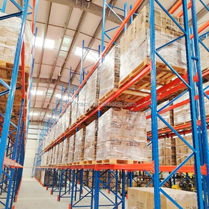 رفوف تخزين صناعية ثقيلة للمستودعات مع حماية ضد التآكل، رفوف أوروبية قياسية لتخزين البضائع - Product Image 1