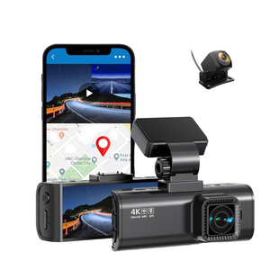 Redtiger F7N 4k Wifi Gps <b>Digital</b> <b>Video</b> Recorder Car Dvr Review Tracker Mobile Security Dual <b>Camera</b> Small Dash Cam No Sd Card - Product Image 1