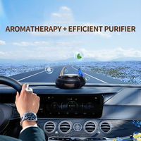 Diffuseur d'arômes solides personnalisé pour chambre, salon, voiture, avec suspension rotative solaire, en alliage de zinc durable, purificateur d'air