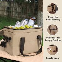 Wandern Picknick Camping Reise Wasserdichte Große Kapazität PVC Outdoor Weiche Kühltasche Isolierte Tasche
