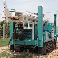 Foreuse hydraulique sur chenilles pour puits d'eau et forages miniers 260m/360m/460m/560m