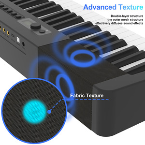 Vente d'usine X88S - Piano électronique 88 touches, synthétiseur, clavier électronique musical, piano numérique avec haut-parleur - Product Image 3