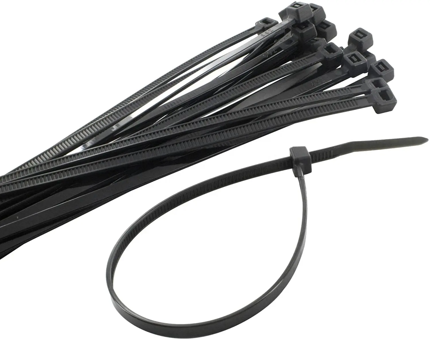 Plastic cable tie nylon cable ties zip tie wire strap manufacturer China wholesale white black color