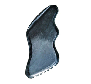 Outil de massage facial en jade néphrite personnalisé <span class=keywords><strong>He</strong></span> <span class=keywords><strong>Tian</strong></span>, blanchissant, vert foncé, soin de la peau - Product Image 4