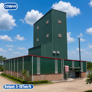 Commercial Complete 5-18t/h Poultry Chicken Feed Mill Plant Project Animal Cattle <b>Cow</b> Feed Pellet Production Line for Africa - Product Image 1