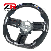 Pour Ford Mustang GT ST RS GT350 500 Sport Volant en fibre de carbone Accessoires intérieurs automobiles 2006 2007 2008 2009