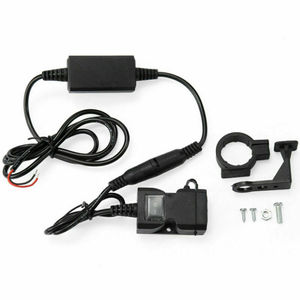 Prese <span class=keywords><strong>per</strong></span> Moto 9-24v, <span class=keywords><strong>Doppia</strong></span> <span class=keywords><strong>USB</strong></span> <span class=keywords><strong>per</strong></span> Ricarica Wireless di Telefoni Cellulari, Interruttore Impermeabile in Materiale ABS - Product Image 3