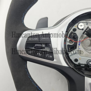 Volante Deportivo LED de Cuero Alcantara de Alta Calidad para BMW Serie G, M3 G20 G30 G80 M4 G82 M5 CS - Product Image 6