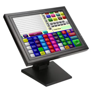 Hobestar – moniteur à écran tactile USB résistif de 15 pouces Raspberry Pi LCD à 5 fils