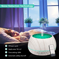 Diffuseur d'huiles essentielles intelligent à ultrasons de 1000 ml avec télécommande Wifi, Google Alexa et haut-parleur pour une utilisation à domicile et en voiture, aromathérapie