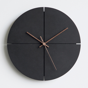 Nuevo diseño de reloj decorativo para el hogar, de estilo antiguo, de madera, anillo negro, para el hogar y la Oficina - Product Image 2