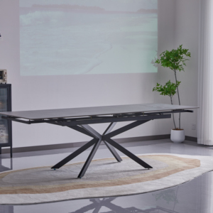 Mesa de comedor de diseño moderno nórdico para el hogar, hotel o <span class=keywords><strong>restaurante</strong></span> para uso en apartamentos, muebles de comedor elegantes - Product Image 1