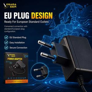 OSAMA SER 12V 1A Power <b>Adapter</b> DC Output Universal AC/DC Switching Supply Stable Reliable Power Adaptor Protection Safety System - Product Image 4