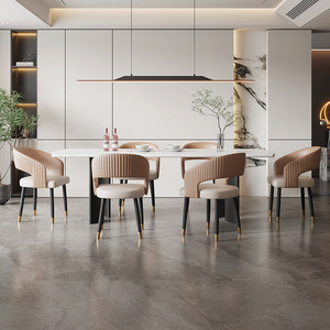 Silla de comedor creativa para casa Silla moderna simple italiana - Product Image 4