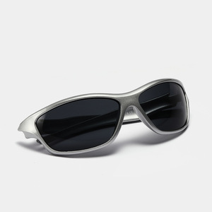Y2002 Latest Fashion Cool Shades Sports Small <b>Frame</b> Future Sun Glasses Personality Y2k Ins Sunglasses Punk Wholesale - Product Image 3