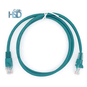 Кабель Ethernet RJ45 UTP, 4 пары, Cat5e Cat6 Cat6a 1 м 3 м 6 м 10 м, тест-зеленый патч-корд cat6 50 пара кабелей