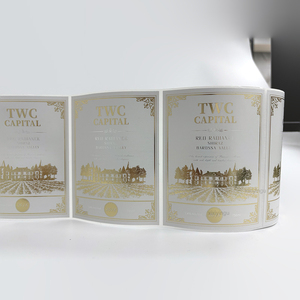 Dính Bopp Tùy Chỉnh In Dập Nổi Rượu Vang Nhãn Chai Cho Rượu Vang Đỏ Đóng Hộp Rượu Vang Nhãn-Sticker Cuộn Bao Bì Cho Nước Trái Cây - Product Image 3